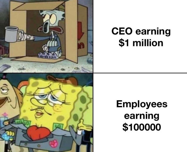ceo vs employees - meme