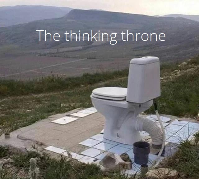 Thinking throne - meme