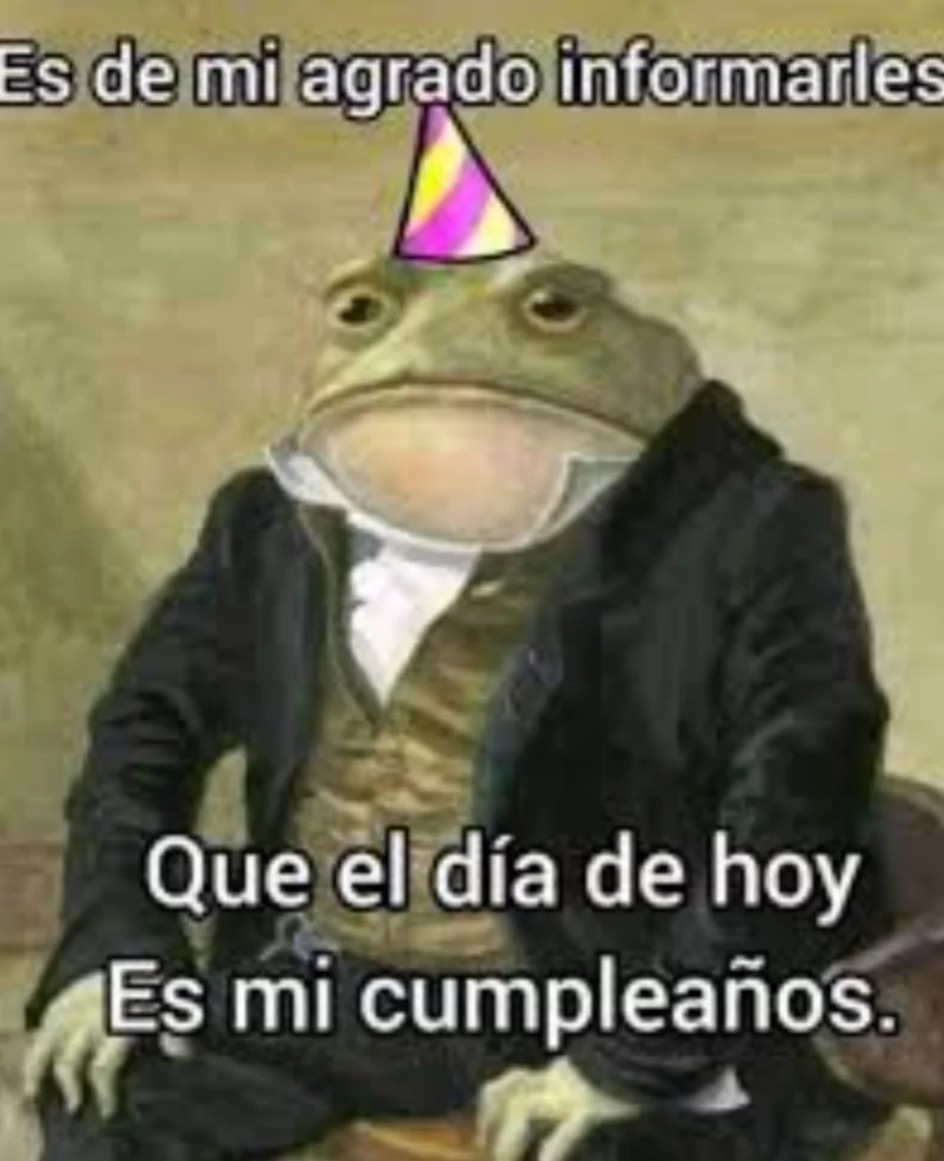 Top memes de Cumpleaños en español :) Memedroid