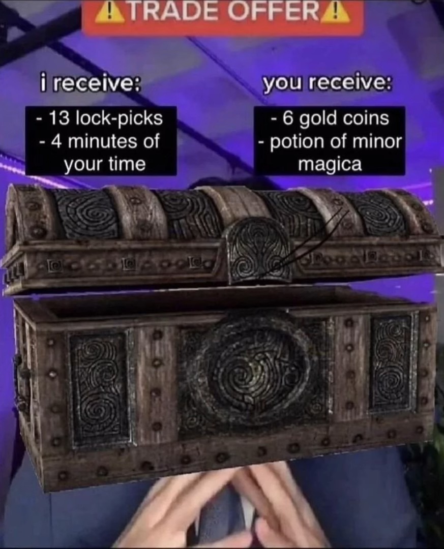 Trade Offer - meme