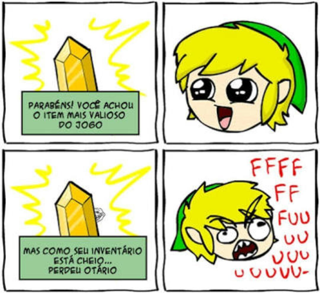 Zelda só se fode - meme