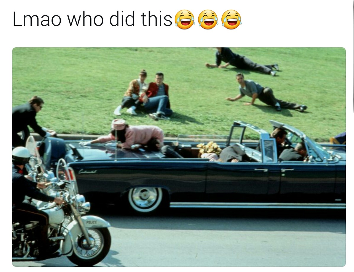 Who shot jfk - meme