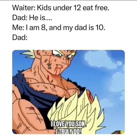Proud dad noises - meme
