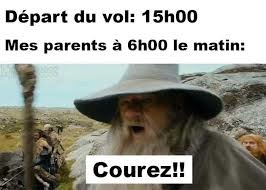 Le titre prend l'avion - meme