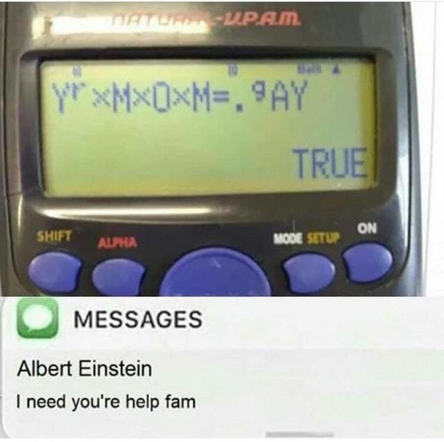 Your mom gay: extreme math - meme