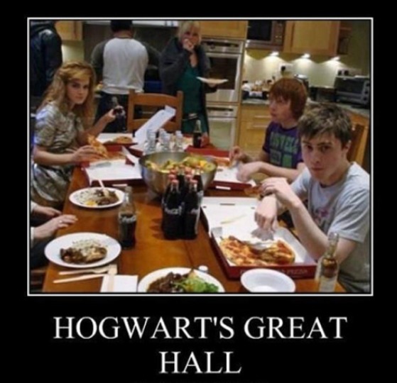 Hogwarts if it was the free version - meme