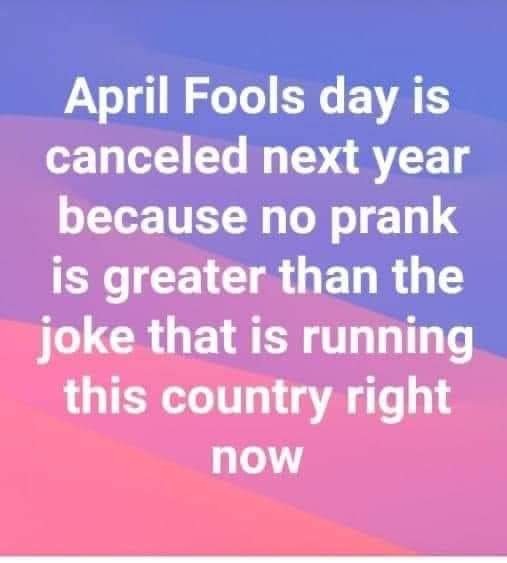 April Fools - meme