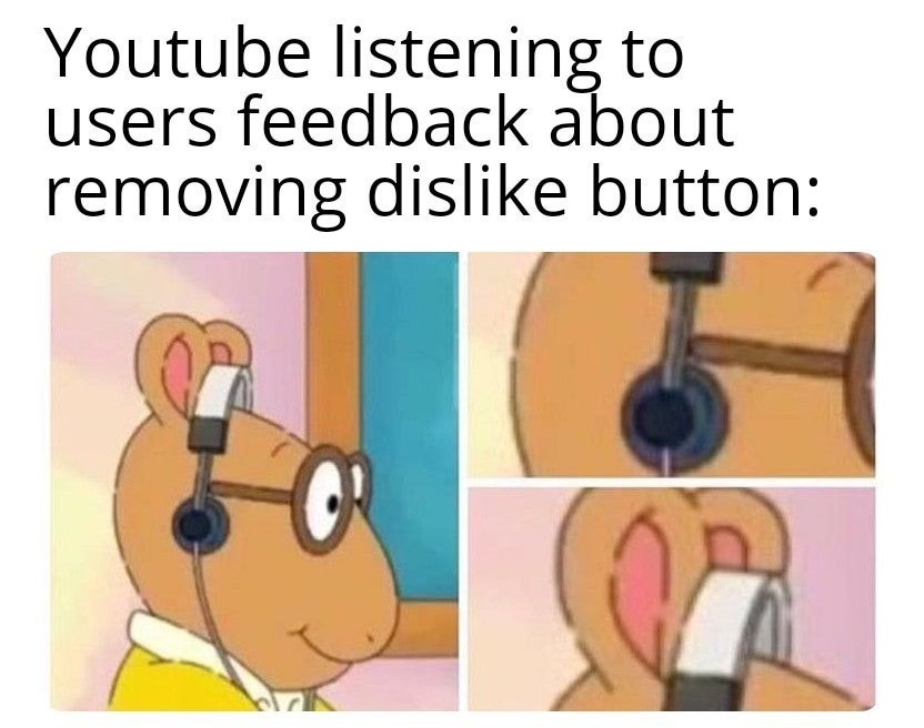 Well, Youtube sucks now - meme