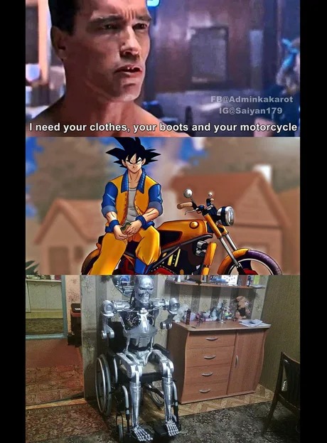 Goku wins - meme