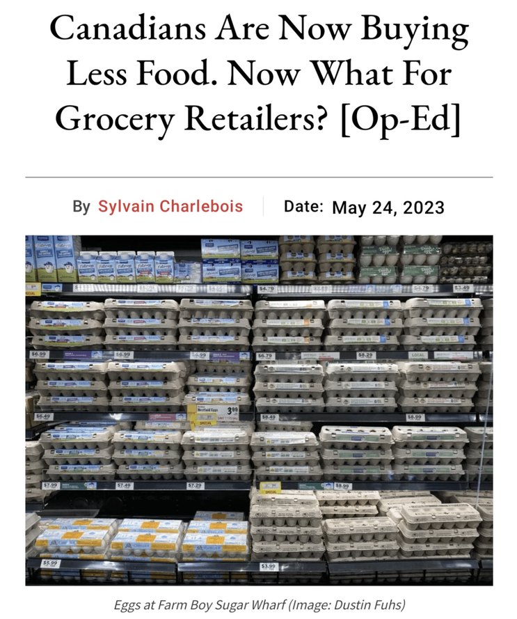 Why won’t anyone think of the grocery retailers? - meme