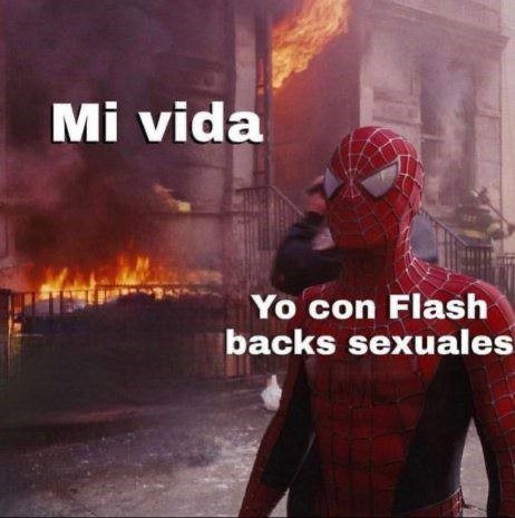 Flashbacks que nunca pasaron - meme