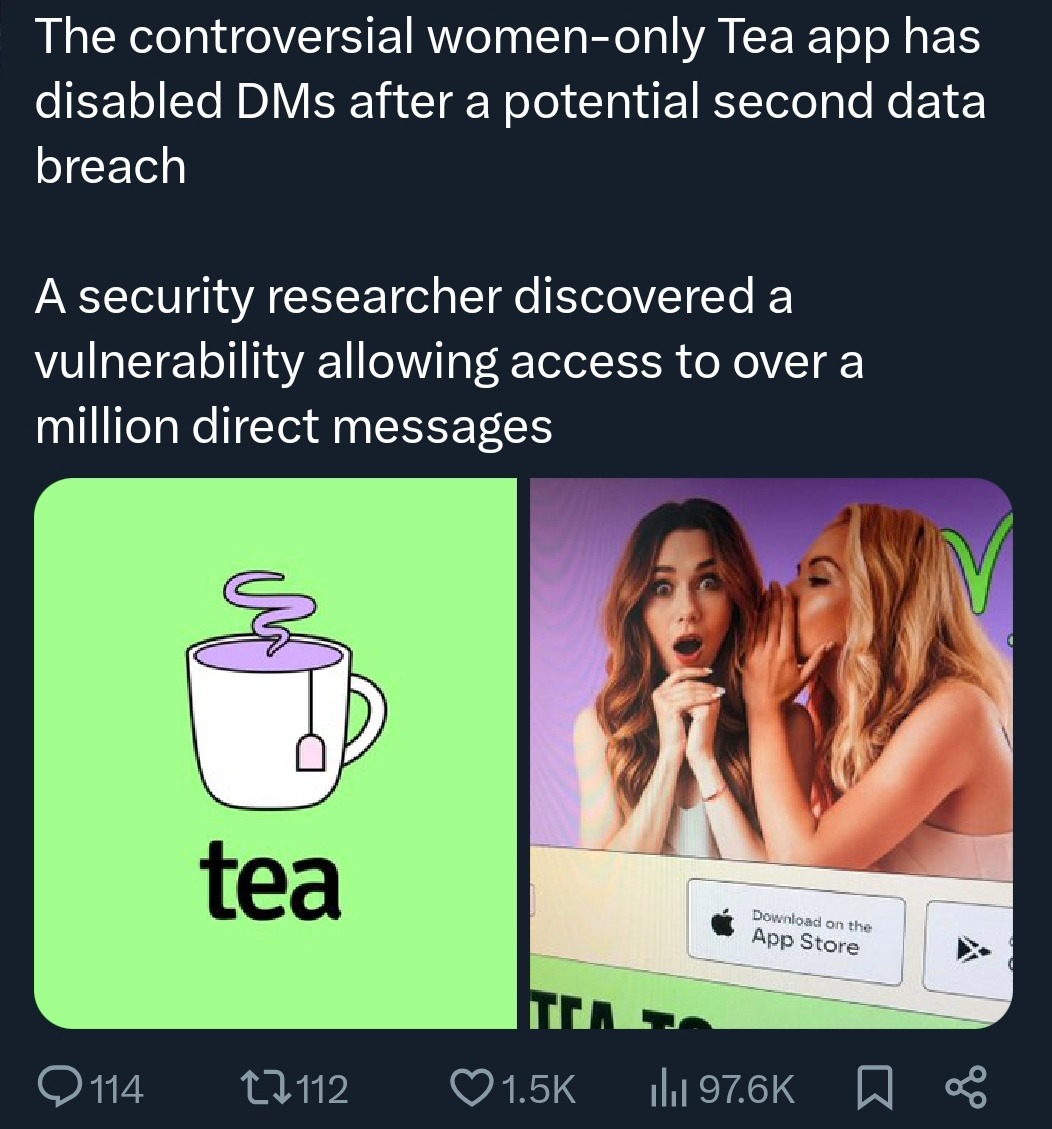 tea leaks - meme