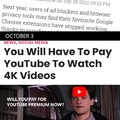 YouTube really trying hard to grab your money