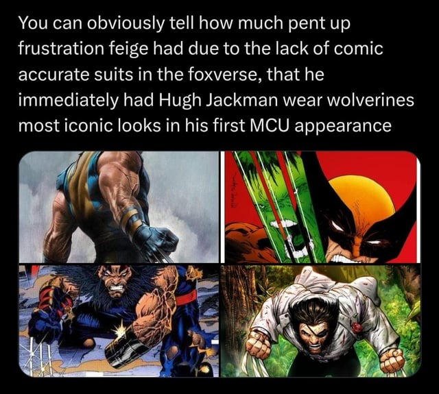 Wolverine comic accuracy - meme