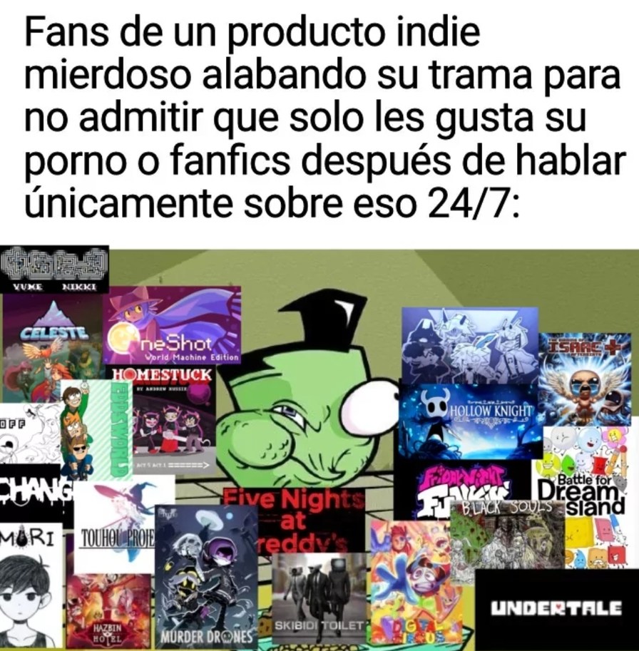 Nunca he visto algo malo en el fandom de The binding of Isaac... A pesar de lo raro y turbio que es el juego - meme