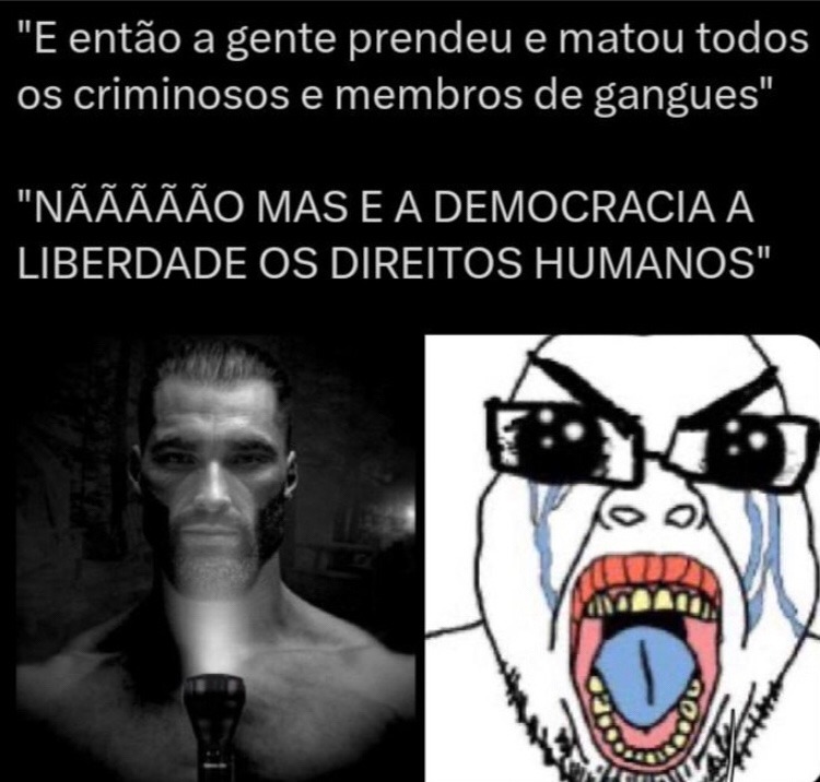 história de terror dos esquerdistas - meme