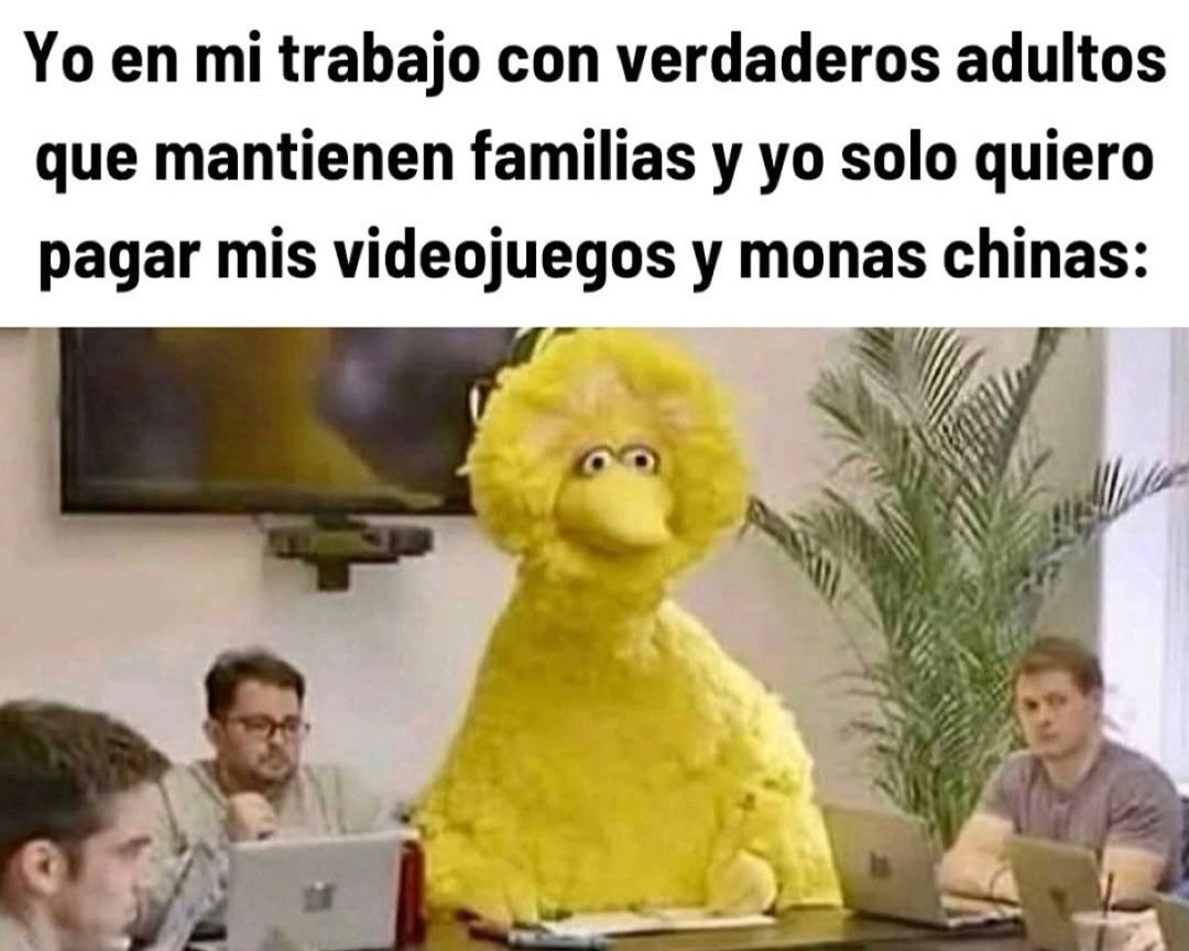 Todos son adultos con hijos y yo solo quiero mis waifus y FIFA - meme