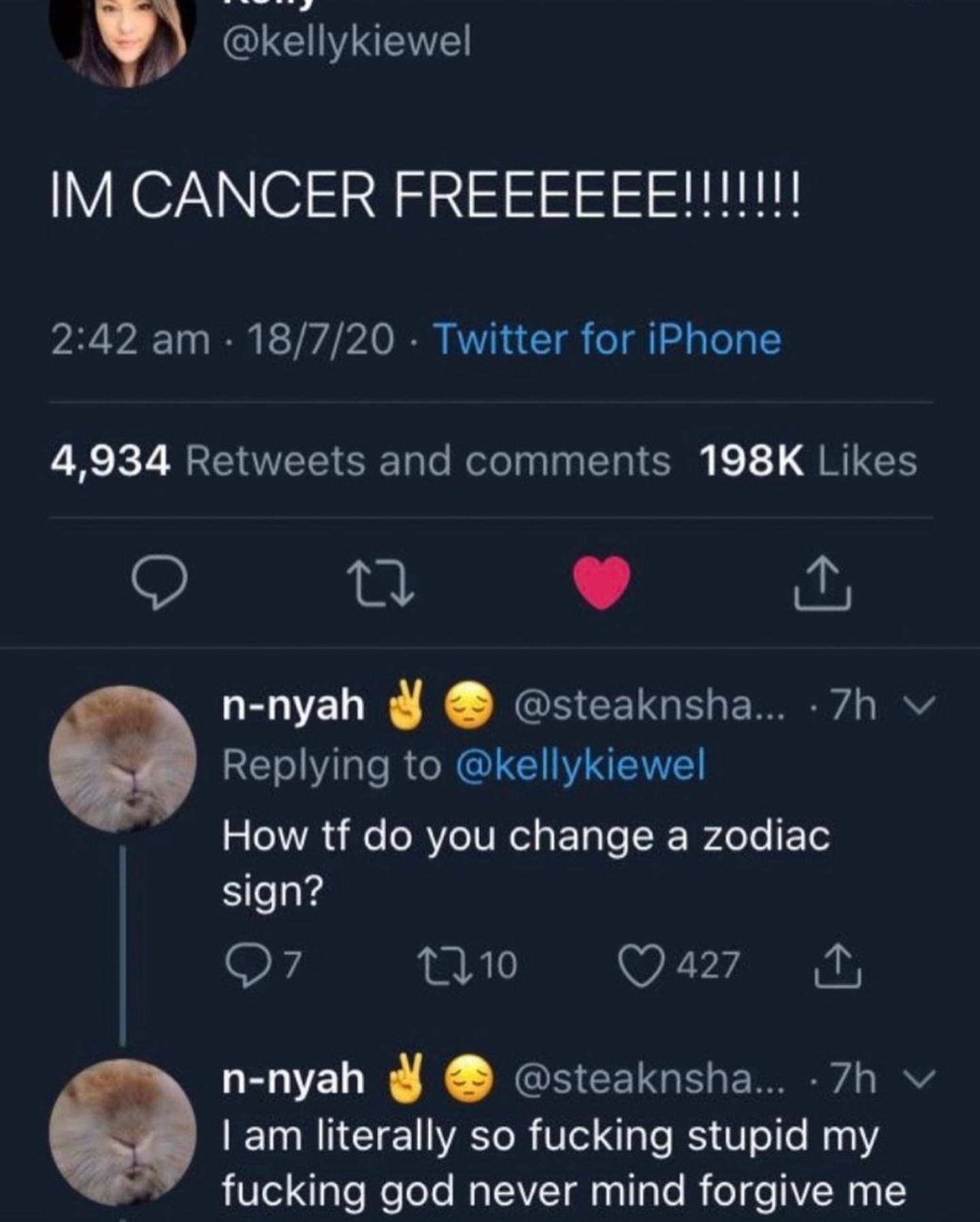 Zodiac Signs are Cancerous - meme