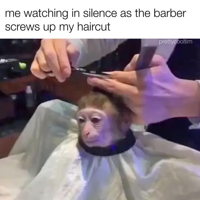 Haircut meme