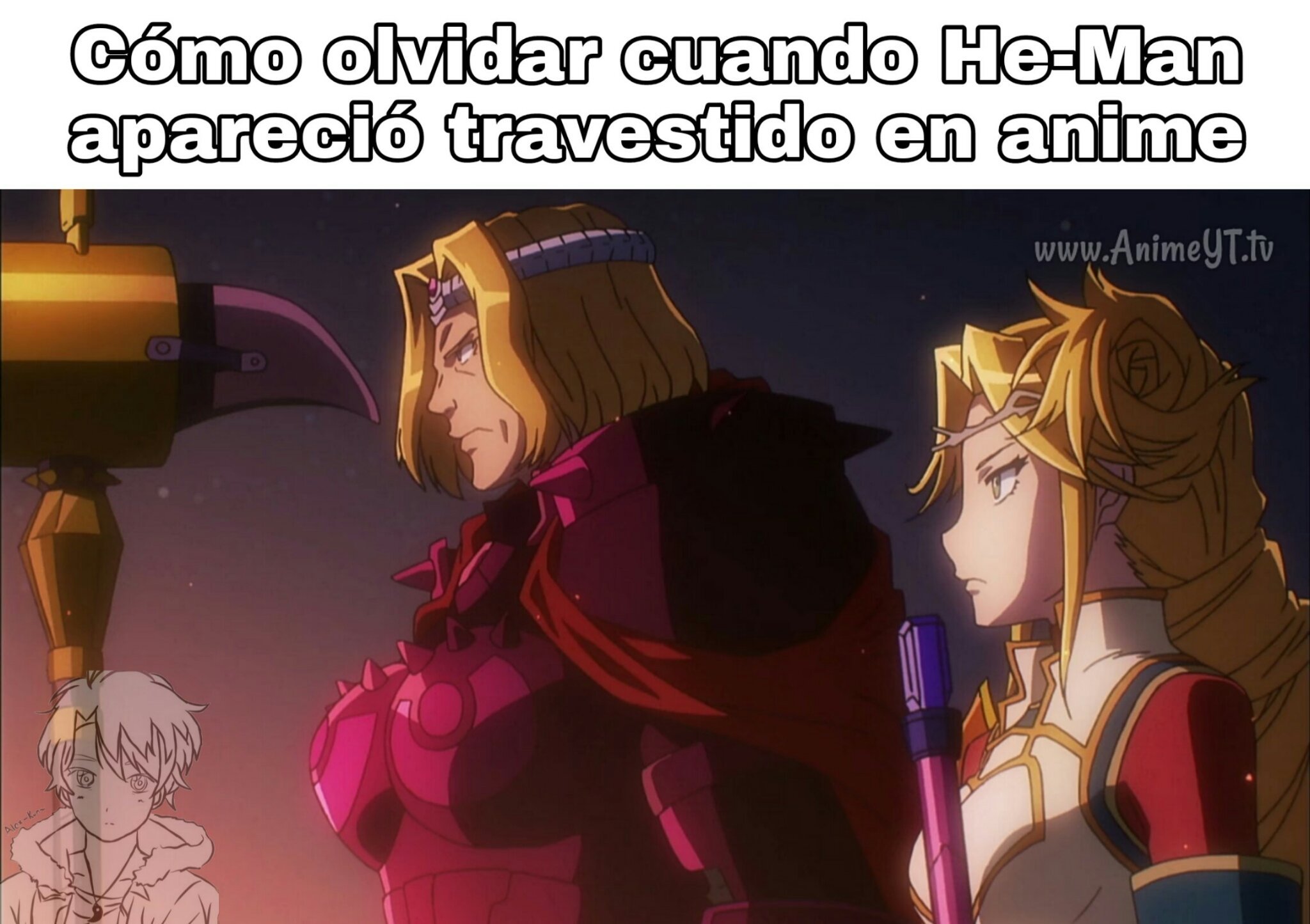 He-Man el anime oficial 100 % real no fake - meme