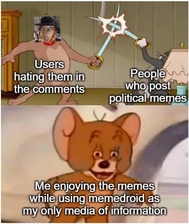 When shit get political - meme