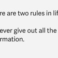3. There are actually more than two rules