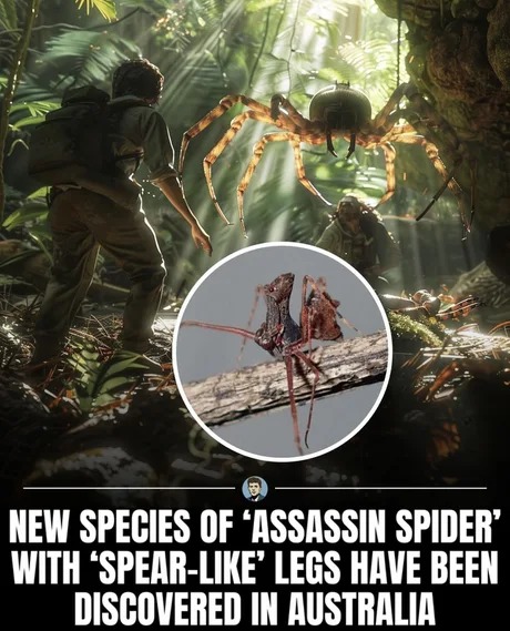 New Assassin spider discovered in Australia - meme