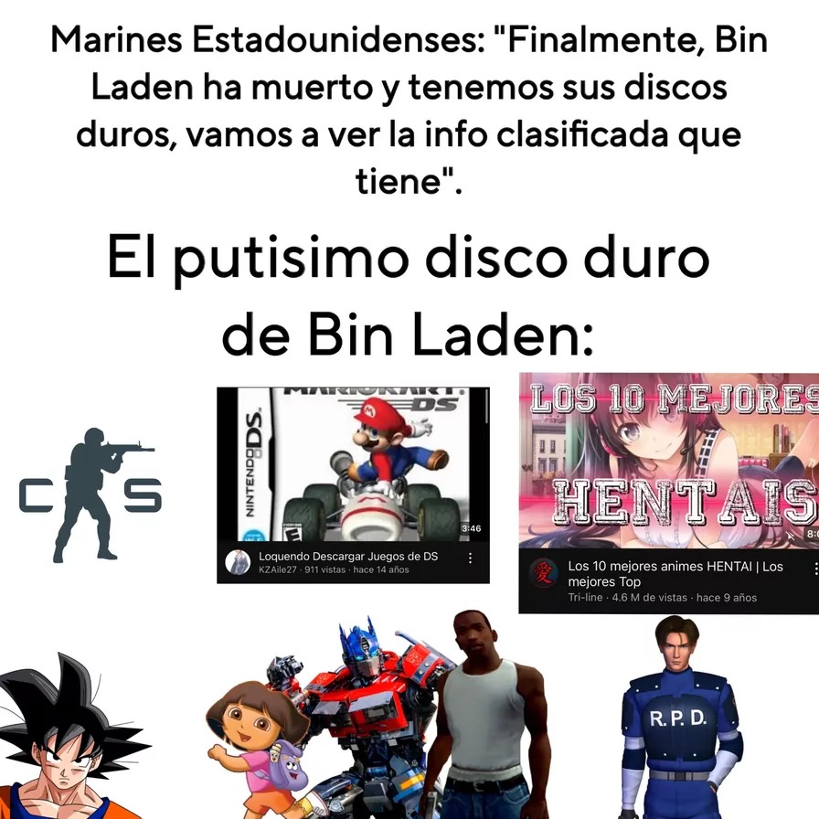 El terrorista ese era re otaku antes cfff - meme