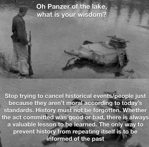 Oh Panzar of the lake.. What is your wisdom? - meme