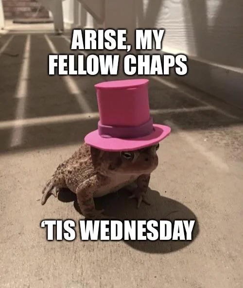 'Tis Wednesday! - meme