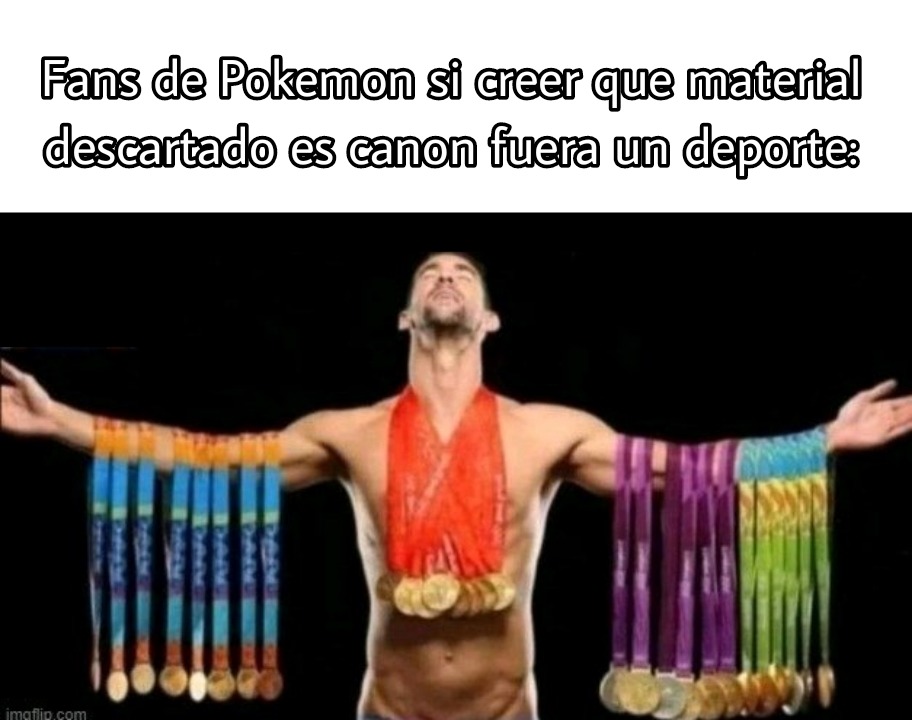 Que lo de Thyplosion no es canon maldita sea - meme
