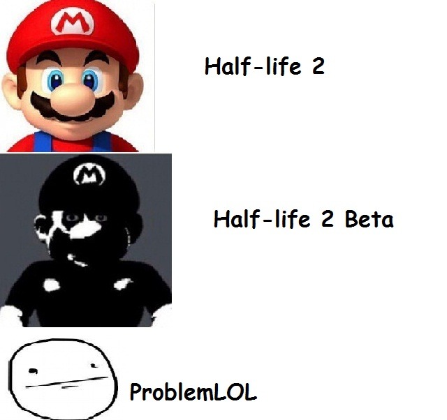 la historia de half life 2 beta es mas oscura - meme
