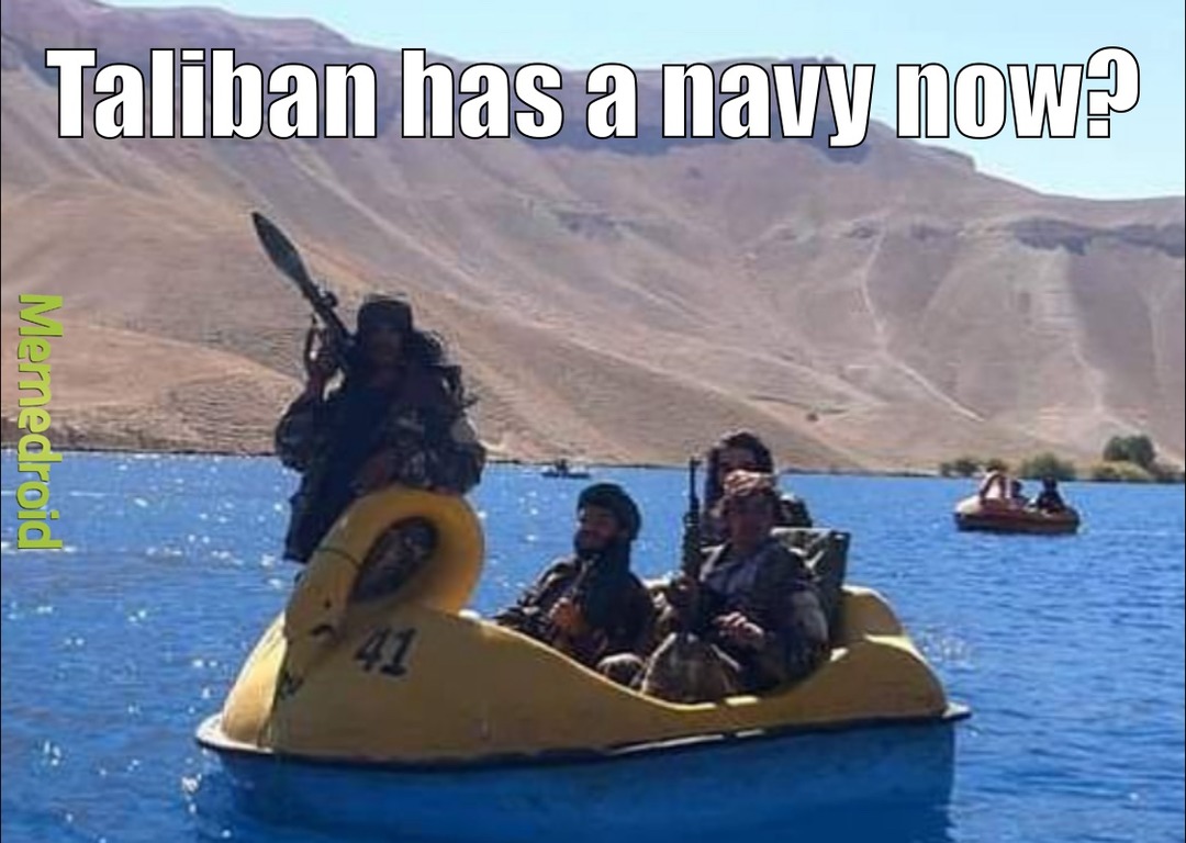 Taliban Navy - meme