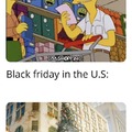 Black Friday in the US meme
