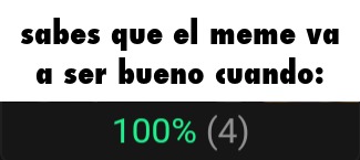 Es un meme en moderación