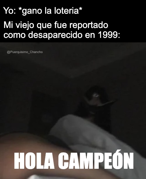 Hola campeón :trollface: - meme