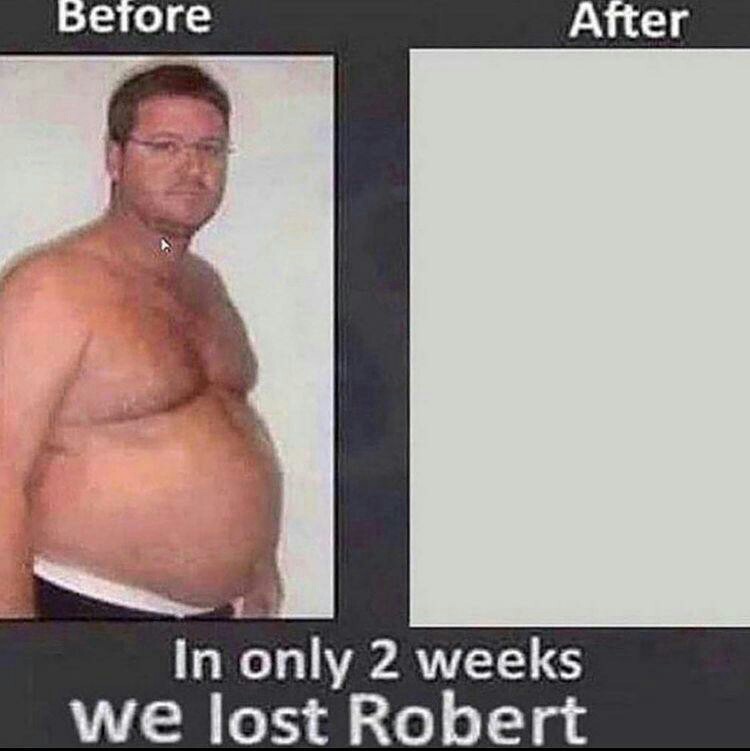 Robert is lost - meme