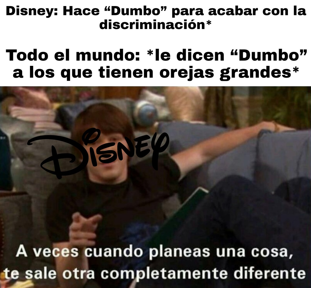 Disney la cagaste - meme