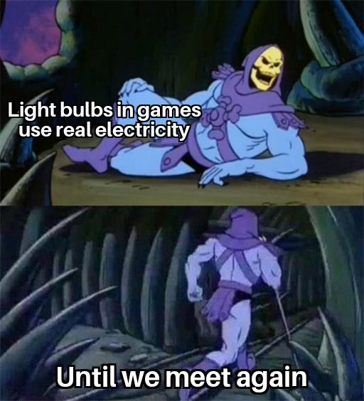 light bulbs - meme