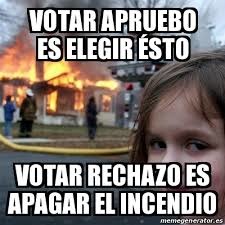 Contexto: en mi país (chile) se van a hacer elecciones el 4 de septiembre por ver si aprueban o rechazan un borrador de constitución hecho por la convención chilena - meme