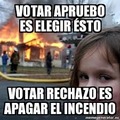 Contexto: en mi país (chile) se van a hacer elecciones el 4 de septiembre por ver si aprueban o rechazan un borrador de constitución hecho por la convención chilena