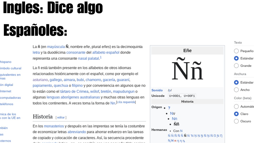 Ñ - meme
