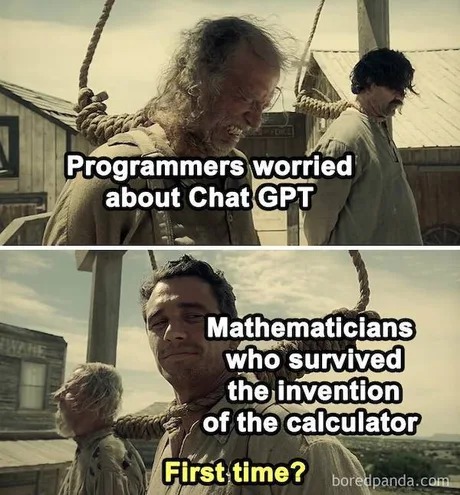 Programmers and ChatGPT - meme