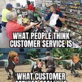 What customer service really is