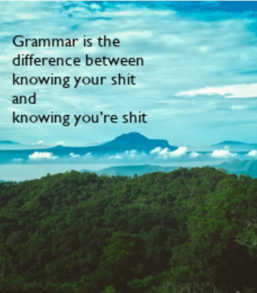 Grammar - meme