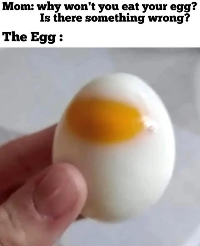 Among Eggs - meme