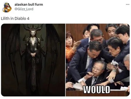 Diablo 4 will be released on June 5 - meme