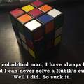 That's my rubiks cube