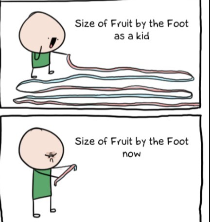 Third comment gets a Fruit by the Foot - meme