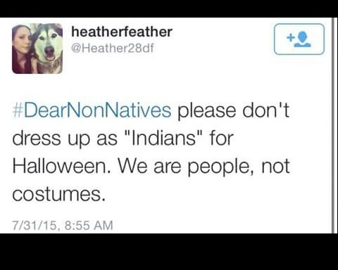 I dress up as an Indian during thanksgiving - meme
